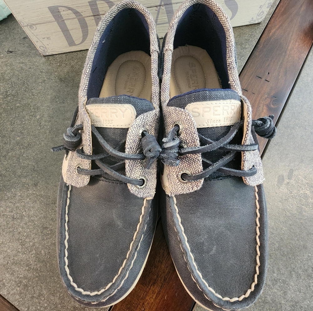 Women’s Sperry Top-Sider Size 7 Blue Tan